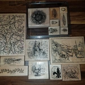 Final price Stampin up stamp bundle